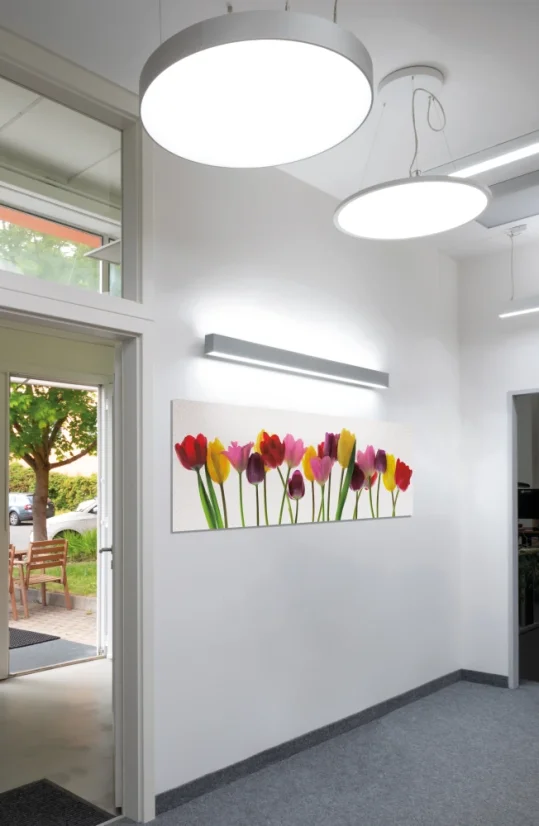 Stella Sky LED 151 cm ≤96 W DALI stříbrná/elox ⇅