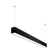 Stella LED 141 cm 51 W  závěsná černá ⇊