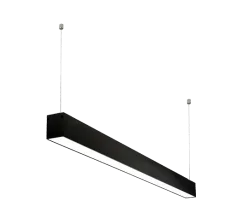 Stella LED 141 cm 60 W závěsná černá ⇊
