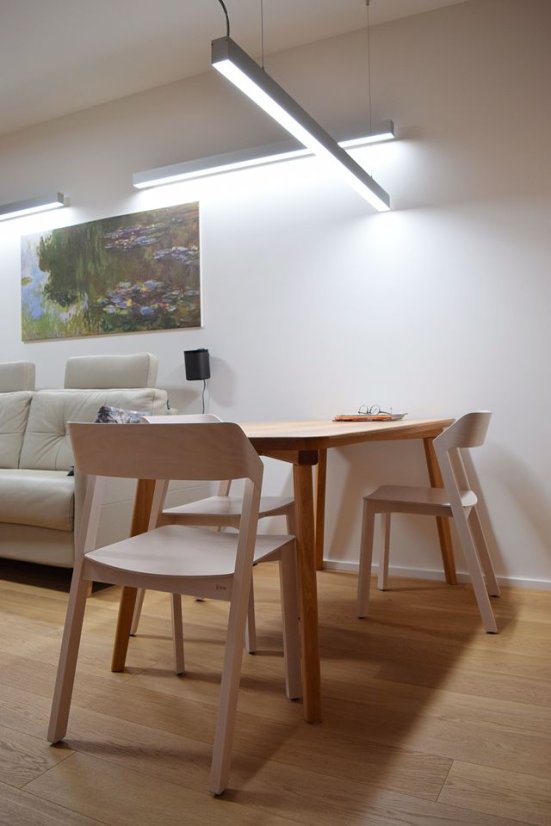 Stella Fix BiDi/A 151 cm ≤48 W stříbrná/elox ⇊