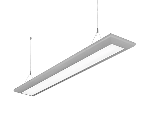 Gaudium Slim zář. 128 cm 108 W stříbrná ⇅