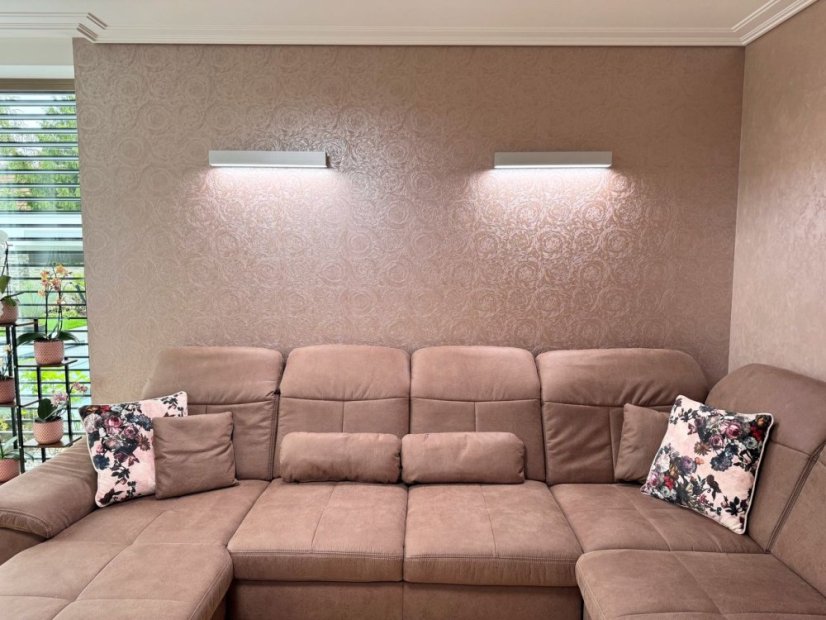Stella Fix LED 57 cm 20 W stříbrná ⇊