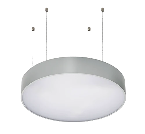 Amica LED ⌀41 cm 25 W stříbrná ⇊ závěsná