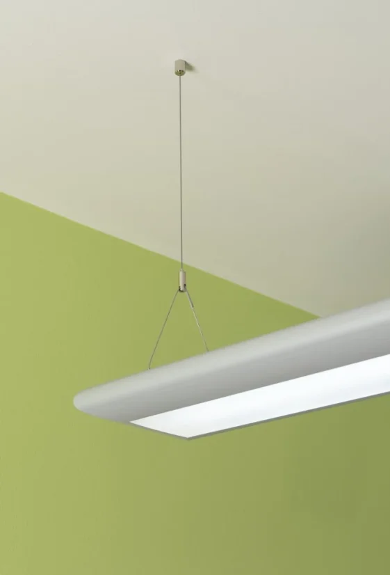 Gaudium Slim zář. 128 cm 108 W stříbrná ⇅